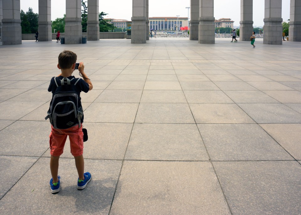 Travel book kid Beijing