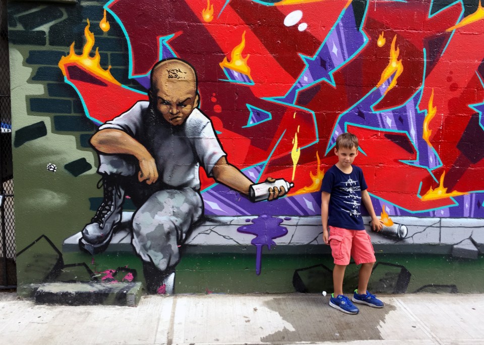 Leap & Hop Street Art New York Travel Kids