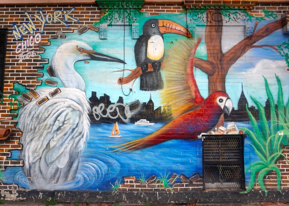 Leap & Hop New York Travel Kids Street Art Chico