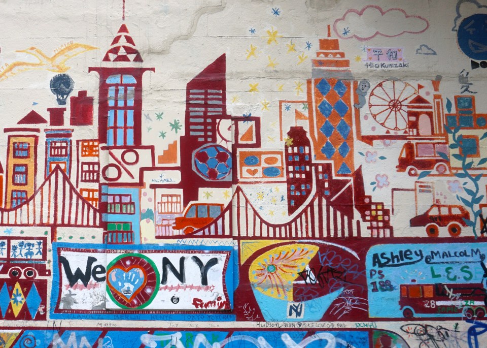 Leap & Hop New York Kids Travel Street Art Cars