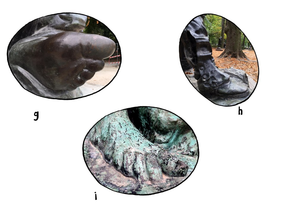 Musee Rodin I Spy feet
